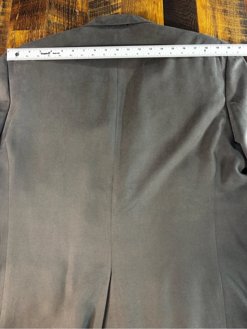 Lauren Ralph Lauren Men's Gray Two-Button Blazer 46R